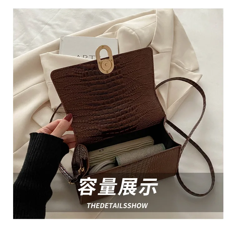 Женские сумки на плечо, кошелек из искусственной кожи, портативная сумка-тоут, сумка через плечо, модная маленькая квадратная сумка, повседневная