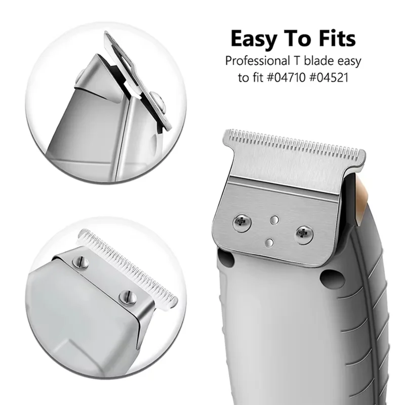 UNCL لشفرات استبدال أداة تشذيب Andis T Outliner-GO وGTO وGTX والموديلات 04710/04711/04775/04850/0452/4770/04603/74000