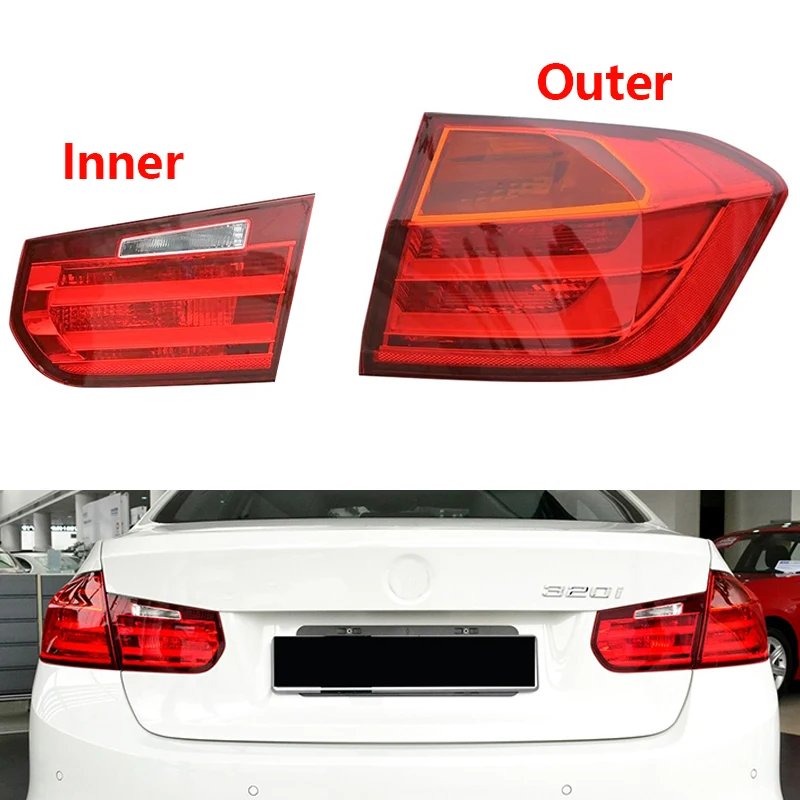 

Car Rear LED Tail Light Assembly For BMW 3Series F30 316 318i 320li 2012-2016 Turn Signal Light Stop Brake Lamp Reverse Fog Lamp