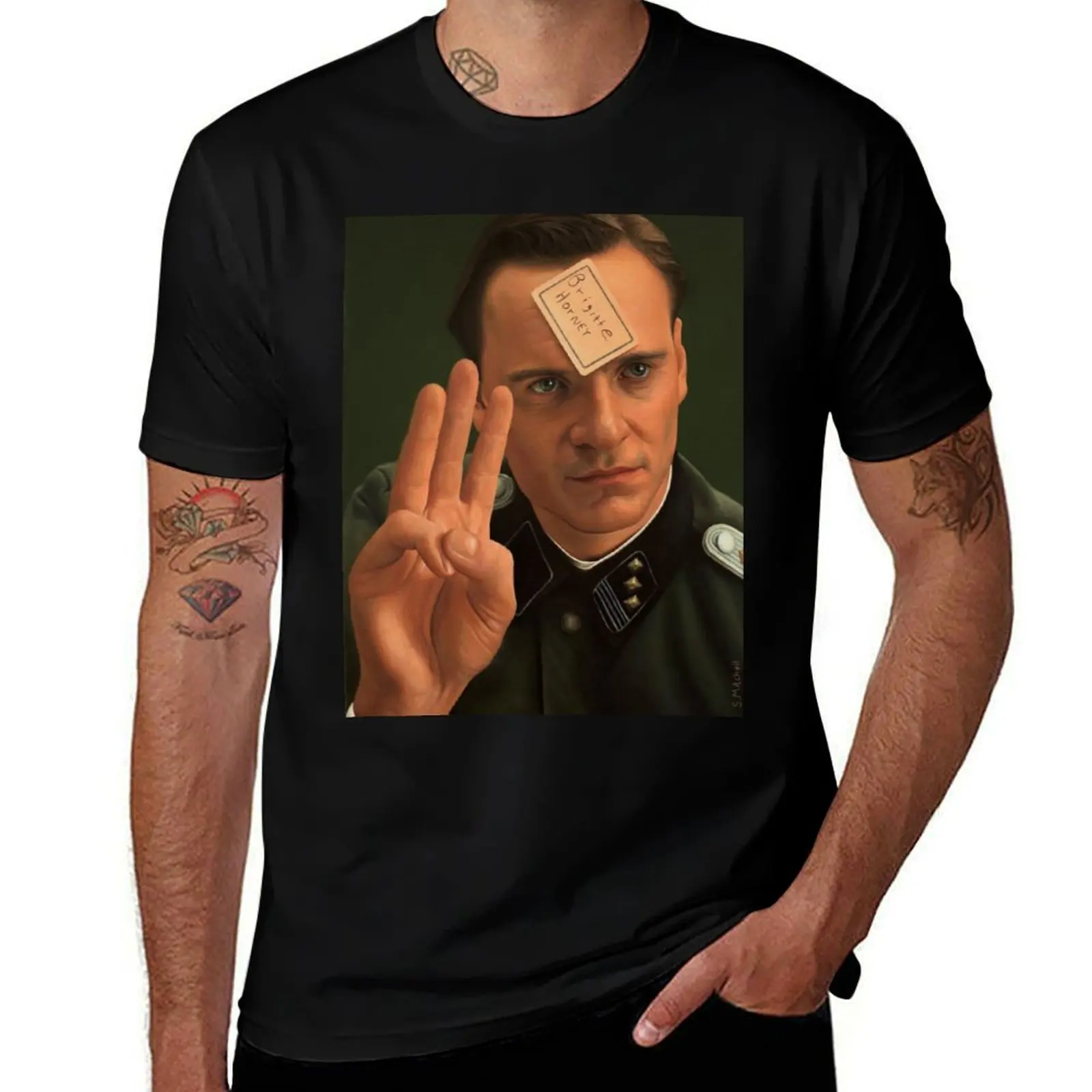 

Drei Glser T-Shirt Street Style Casual Tee Shirt