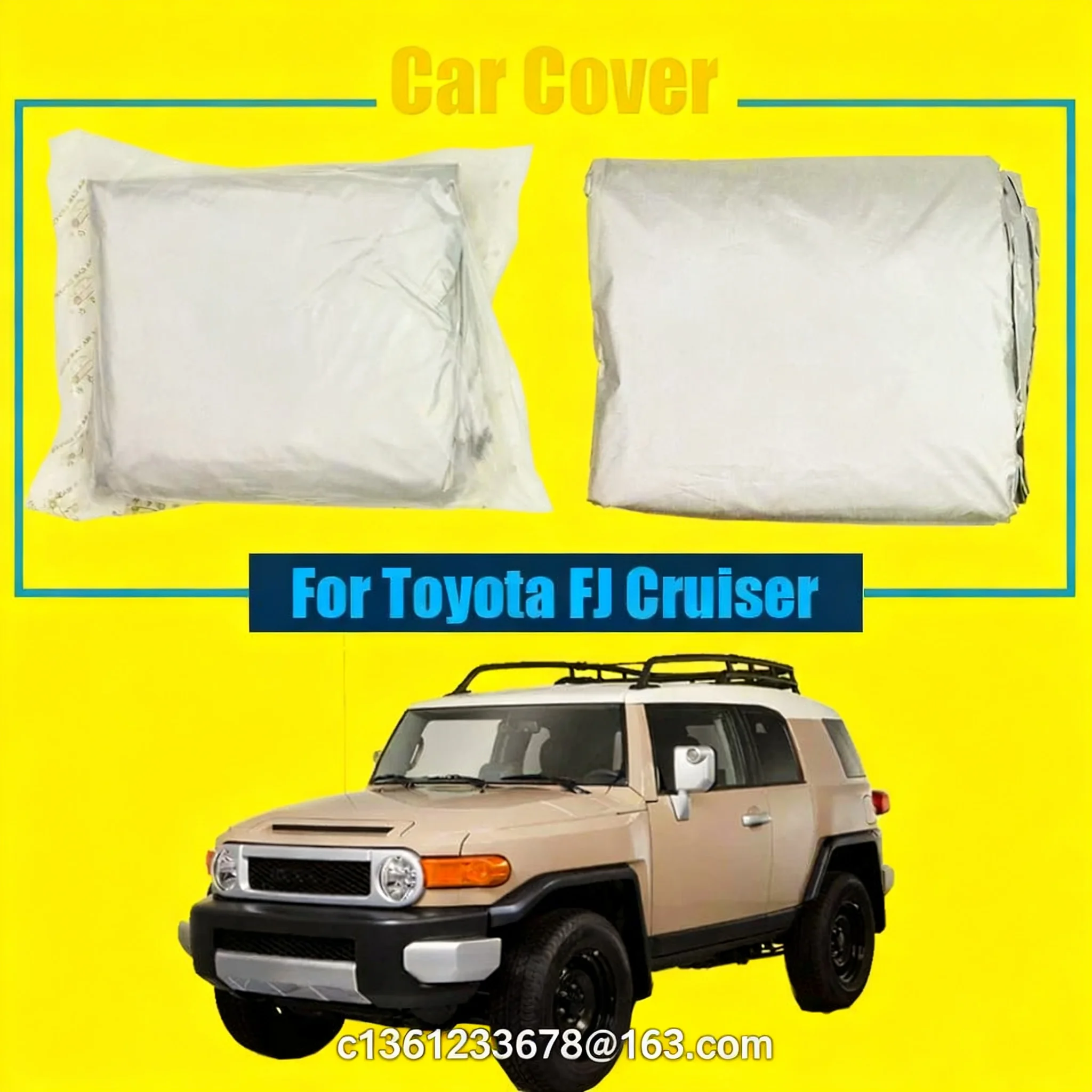 

Подходит для автомобильного солнцезащитного козырька Toyota FJ Cruiser, солнцезащитного крема внедорожника, снега, дождя, автомобильного пылезащитного чехла с защитой от ультрафиолета