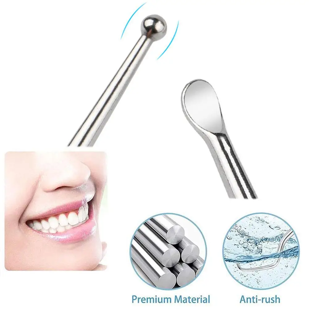 1Pc Tonsil Stone Removal Ear Wax Remover Tool Stainless Tonsil Remover Stone Care Tools Remover Health Mouth Steel Cleaning W2X8