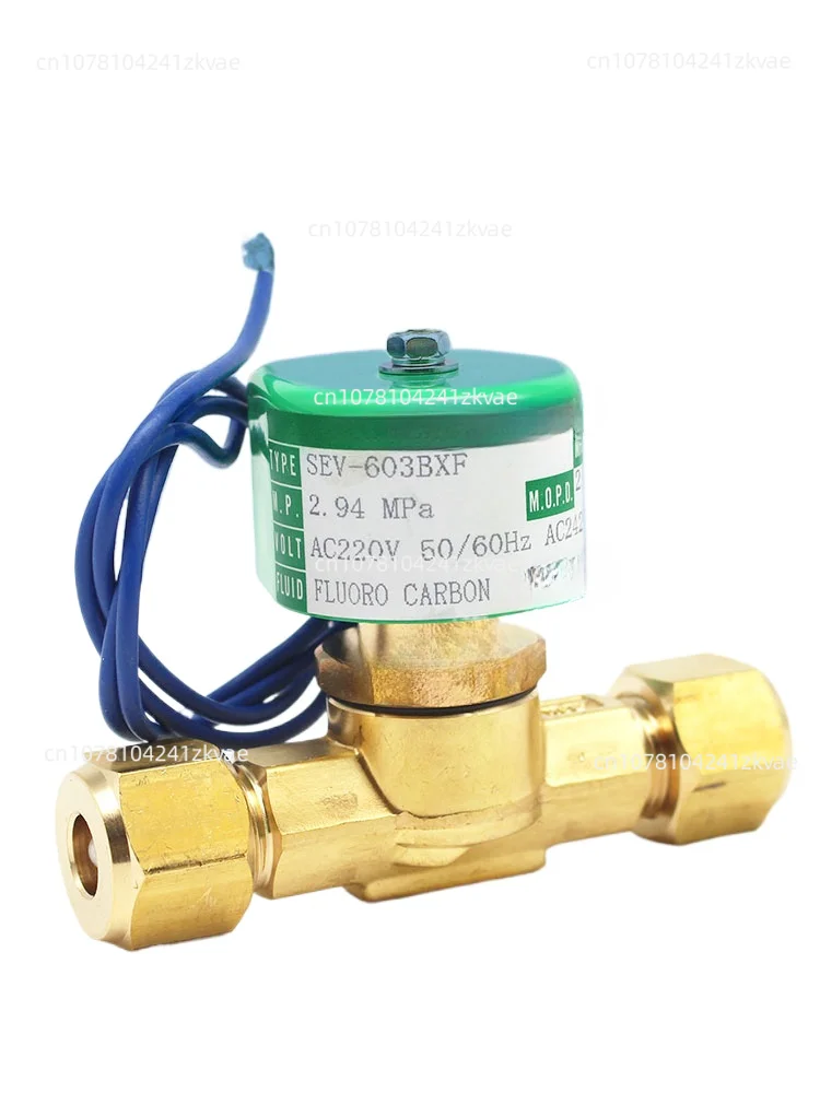 

Solenoid Valve SEV-603BXF-603DXF Solenoid Valve for Refrigeration Air Conditioner Refrigerant