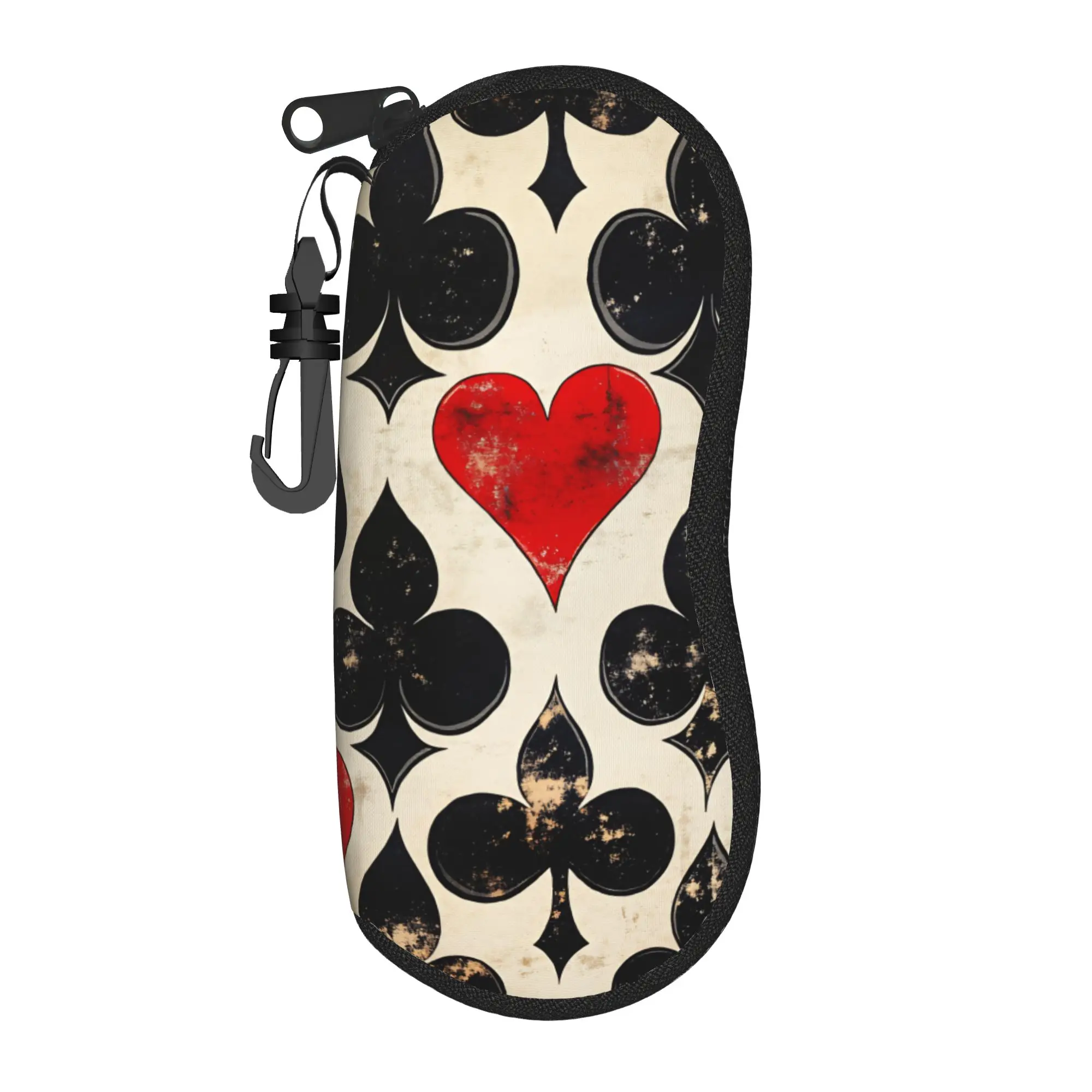 Playing Cards  Glasses Case Cover  Original Sunglasses Pouch Men Women Outdoor Glasses Box Fashion Eyewear Box