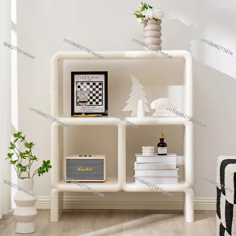 

Modern White Bookshelf Items Living Room Indoor Items Minimalist Bedroom Magazine Rack Display Estanteria Salon Nordic Furniture