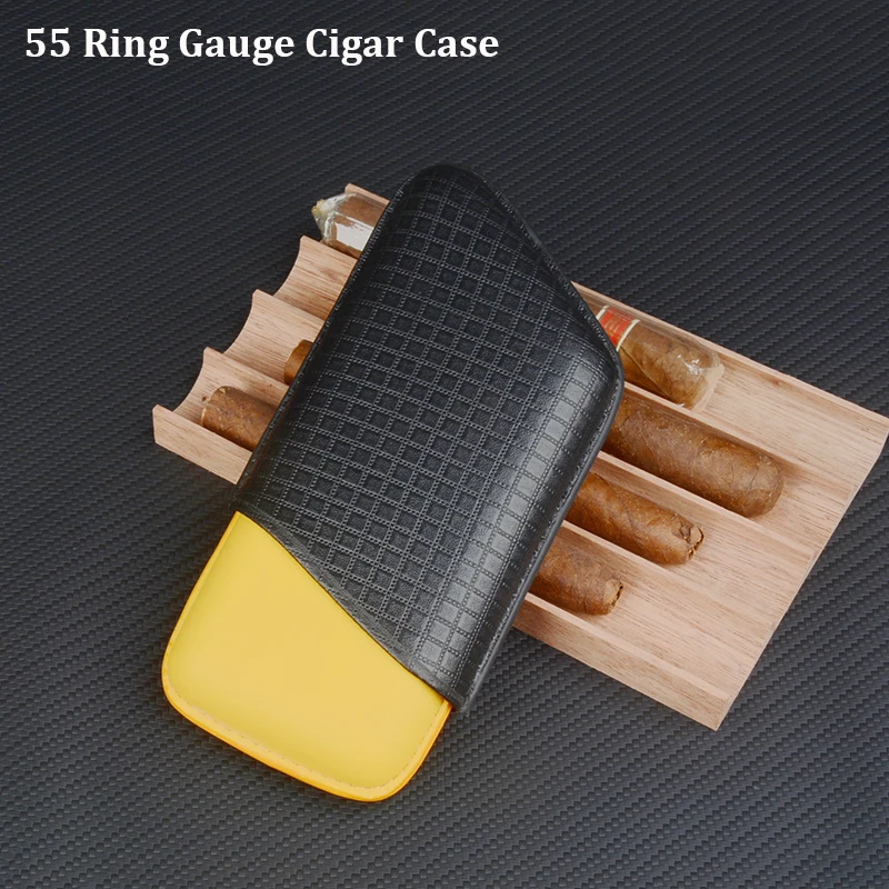 

Leather Cigar Case Style Cigar Holder 3 Sizes Cigar Humidor 6" Cigar Tube 22mm Mini Cigar Box 4.5" Smoking Accessory Tool
