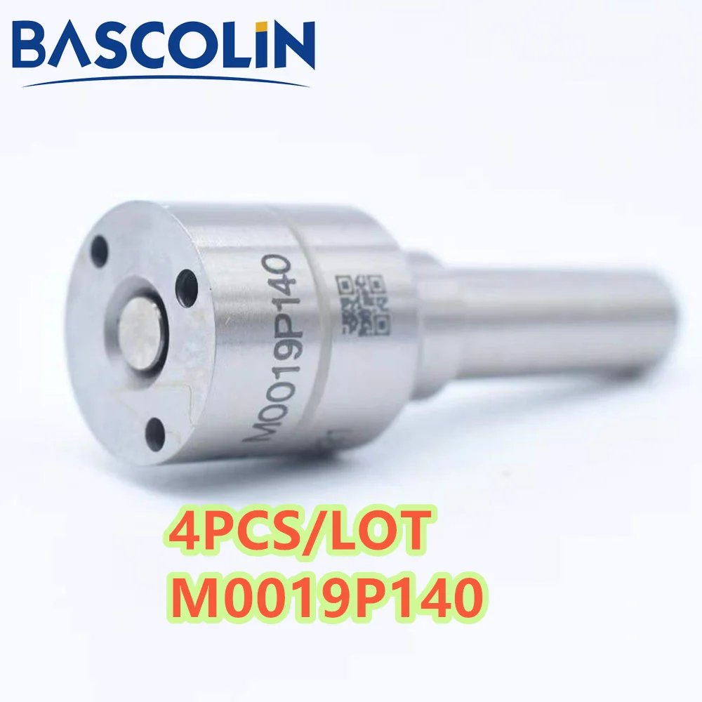 4PCS BASCOLIN Common Rail Nozzle M0019P140 DLLA140PM0019 for Siemens Injector BK2Q-9K546-AG A2C59517051 Ford Ranger Mazda BT50