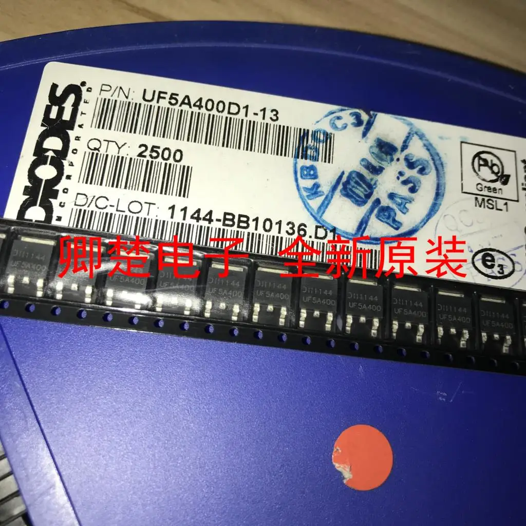 UF5A400D1-13-252 zener diode 5 um novo e original