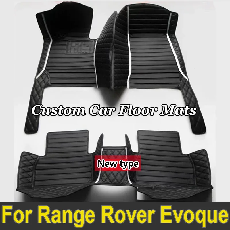 

Автомобильные коврики с левым рулем для Range Rover Evoque 2018 2017 2016 2015, автоаксессуары, сменные ковры, водонепроницаемые для Land Rover