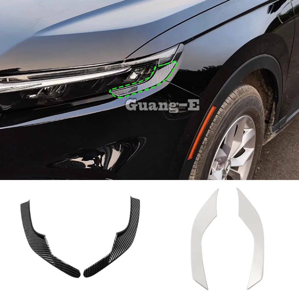 

Car Styling Headlight Eyelid Trim Cover Eyebrow Decoration Frame Auto Exterior Accessories For Honda CRV CR-V 2023 2024