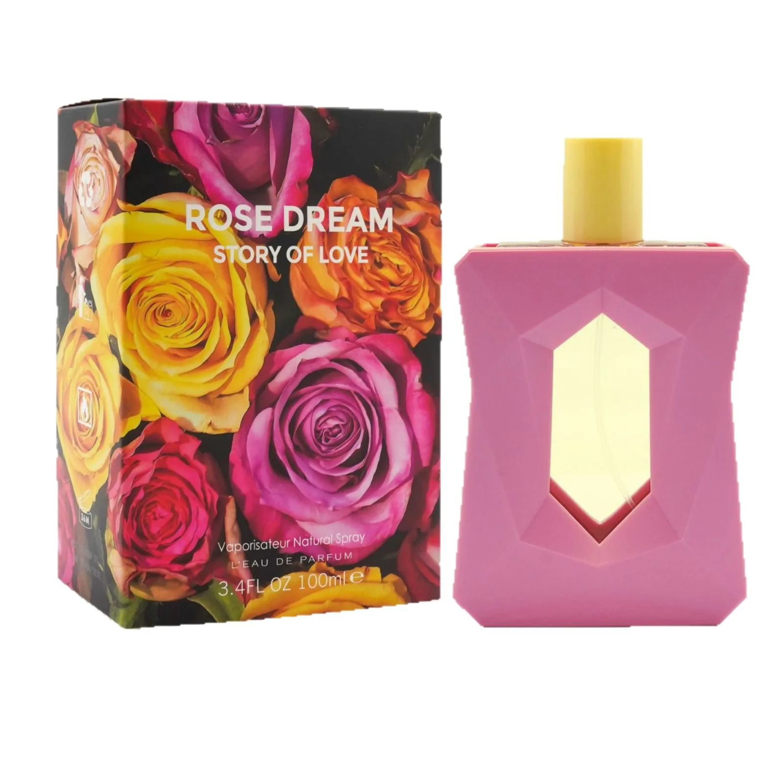 100ml Parfum Wanita Arab Dubai Pink Cloud Gourmand Eau De Parfum Parfum Wanita Elegan Aroma Floral Tahan Lama Semprotan