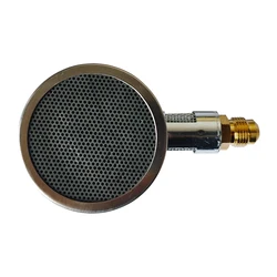 M10*1.5 Ceramic Plate Round Small Burner with 3/8 Connector for Gas Heater Gas Boiler Deck Heater Repalcement Mini Burner Parts