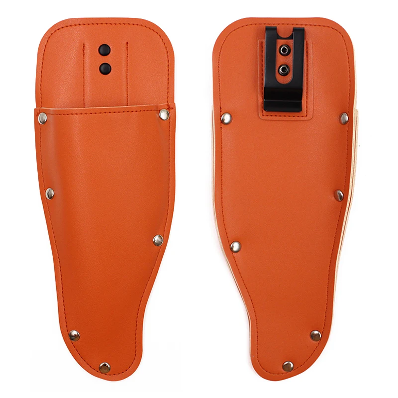 Garden Pruner Sheath Garden Pruner Protective Case PU Leather Holster Protective Cover Scabbard for Gardening Tools Plier Scisso
