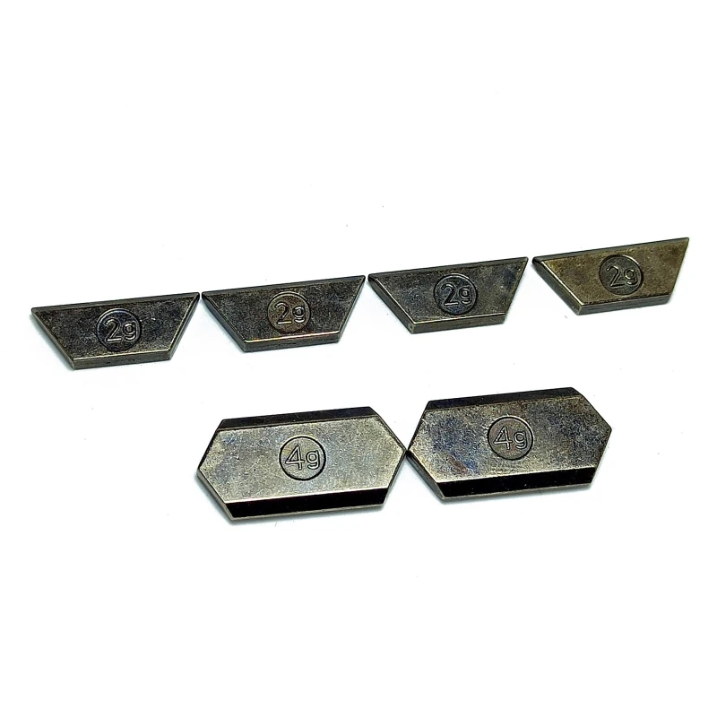 6 Pieces 4g 2g New Replacement Mouse Counter Weight for Logitech G502 Lightspeed Wireless Mouse Accessories