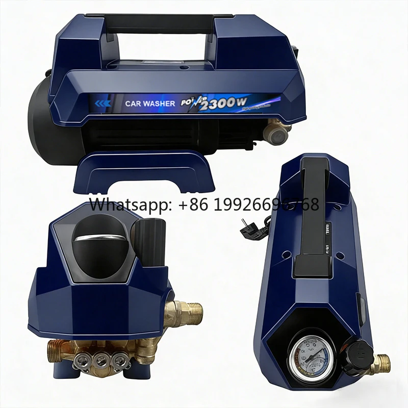 Multi-functional Induction Motor Pressure Washer with Adapters for Spraying Livestock Cleaning Garden