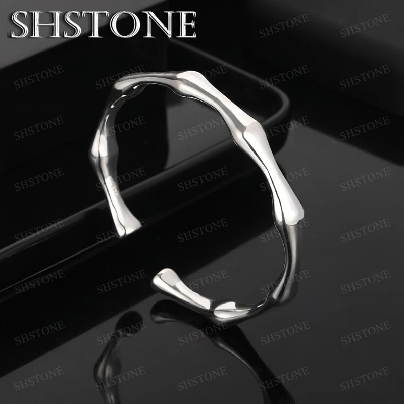

Luxury 925 Sterling Silver Bangle For Women Men Fashion Charm Wedding Party Birthday Gift Accessories Jewelry Exquisite Bangle