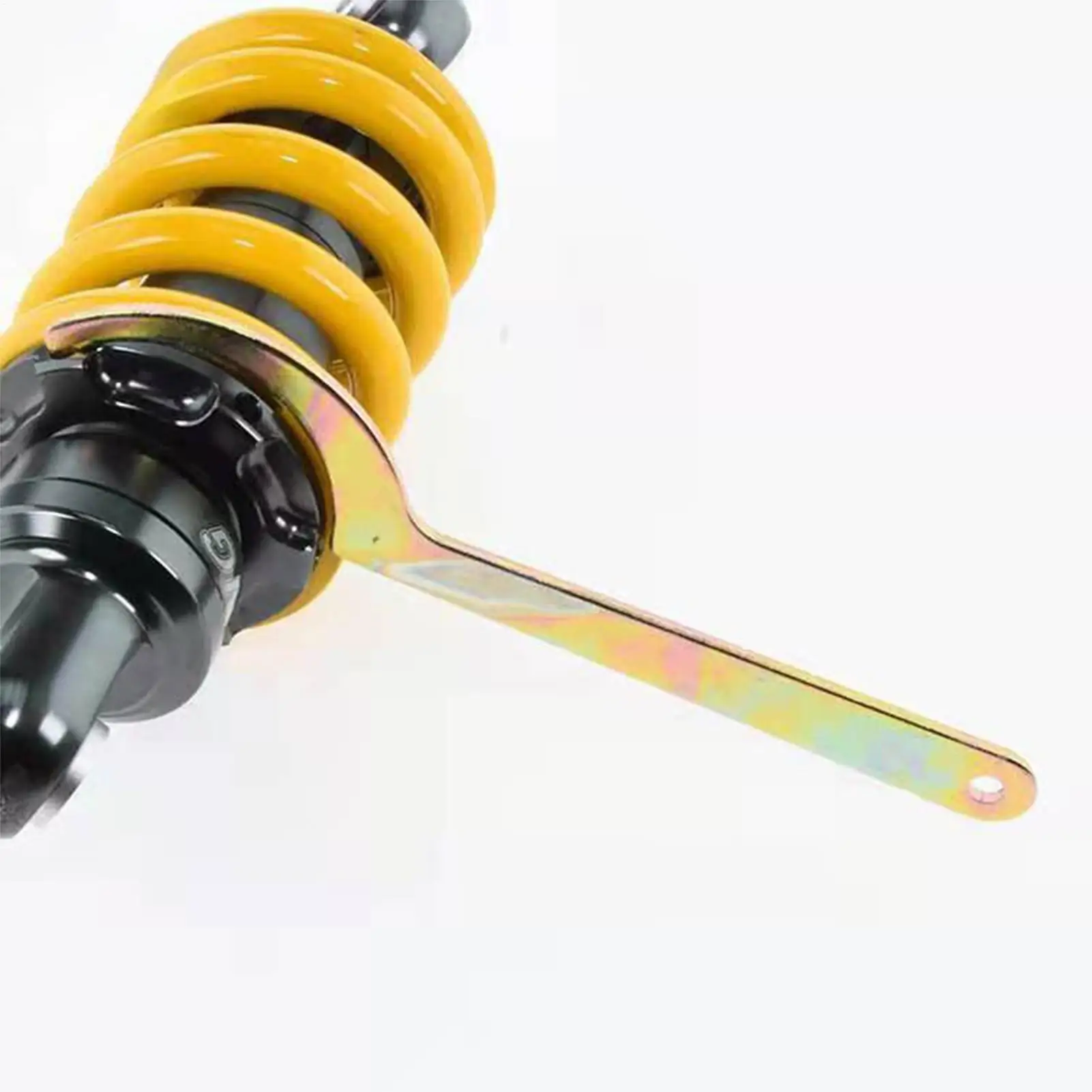 Motorcycle Spring Adjustment Wrench Motor Preload Spanner Wrench Shock Absorber Suspension Hand Tool for Motorbike ATV Bike Car