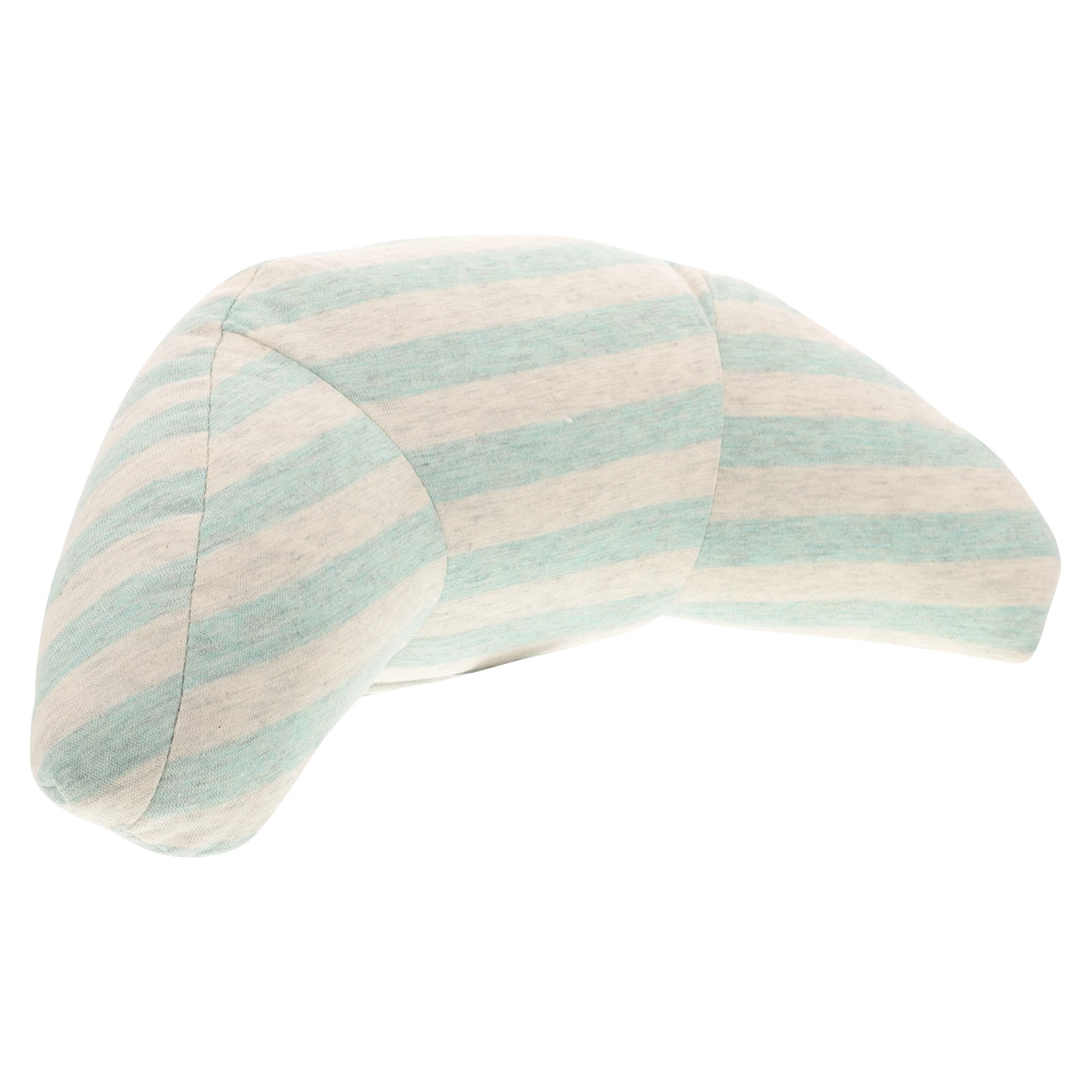 

Neck Pillow Headrest Car Seat Cushion Green Stripes Lightweight Portable Pillow Use Durability Support Comfort Car
