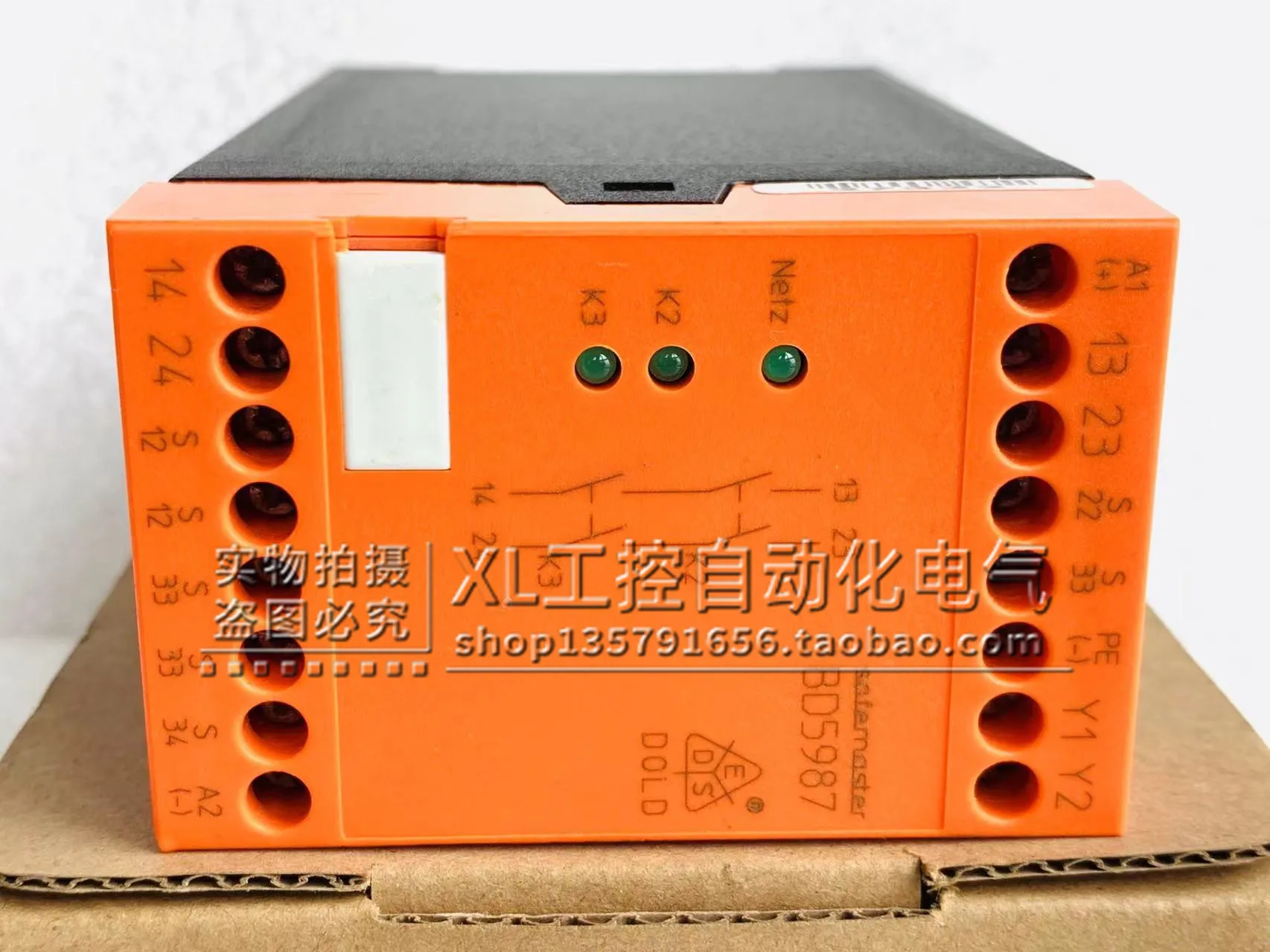 BD5987 Original DOLD/ Dodd Safety Relay BD5987.02 24VDC Item No.0037332