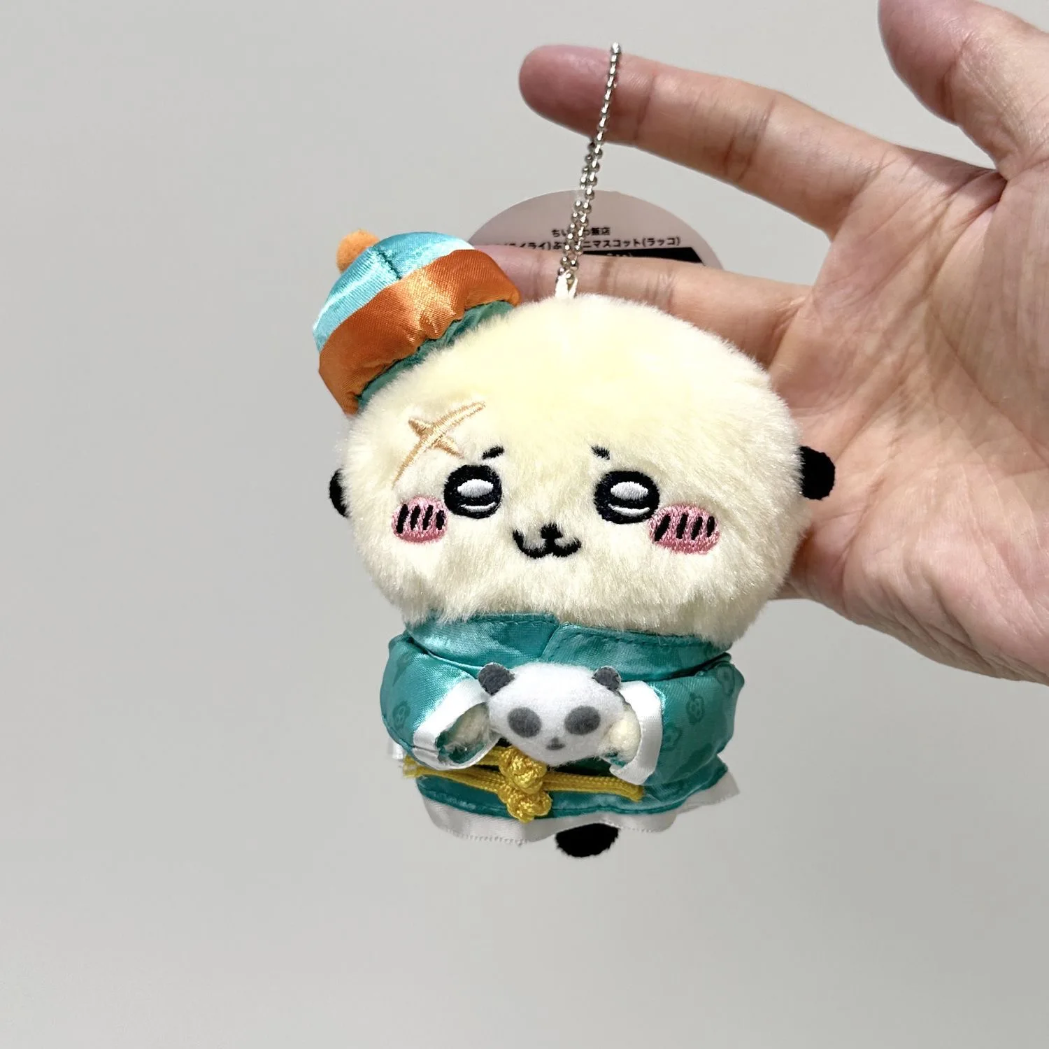 MINISO Chiikawa جديد Rakko أفخم دمية الألعاب الطرفية الكرتون kawaii Rakko ماجيك سلسلة حقيبة سحر الفتاة لطيف هدية عيد ميلاد