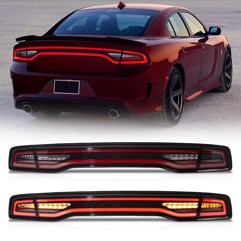 Factory Taillights 2011 2012 2013 2014 With Sequential Tail Lamp 7th Gen Back Light for Dodge Charger
