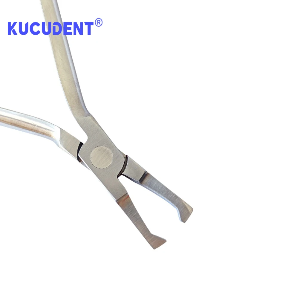 1 PC Dental Anterior Teeth Bracket Removing Pliers - Stainless Steel Orthodontic Forceps for Cutting Adhesive & Bracket Removal
