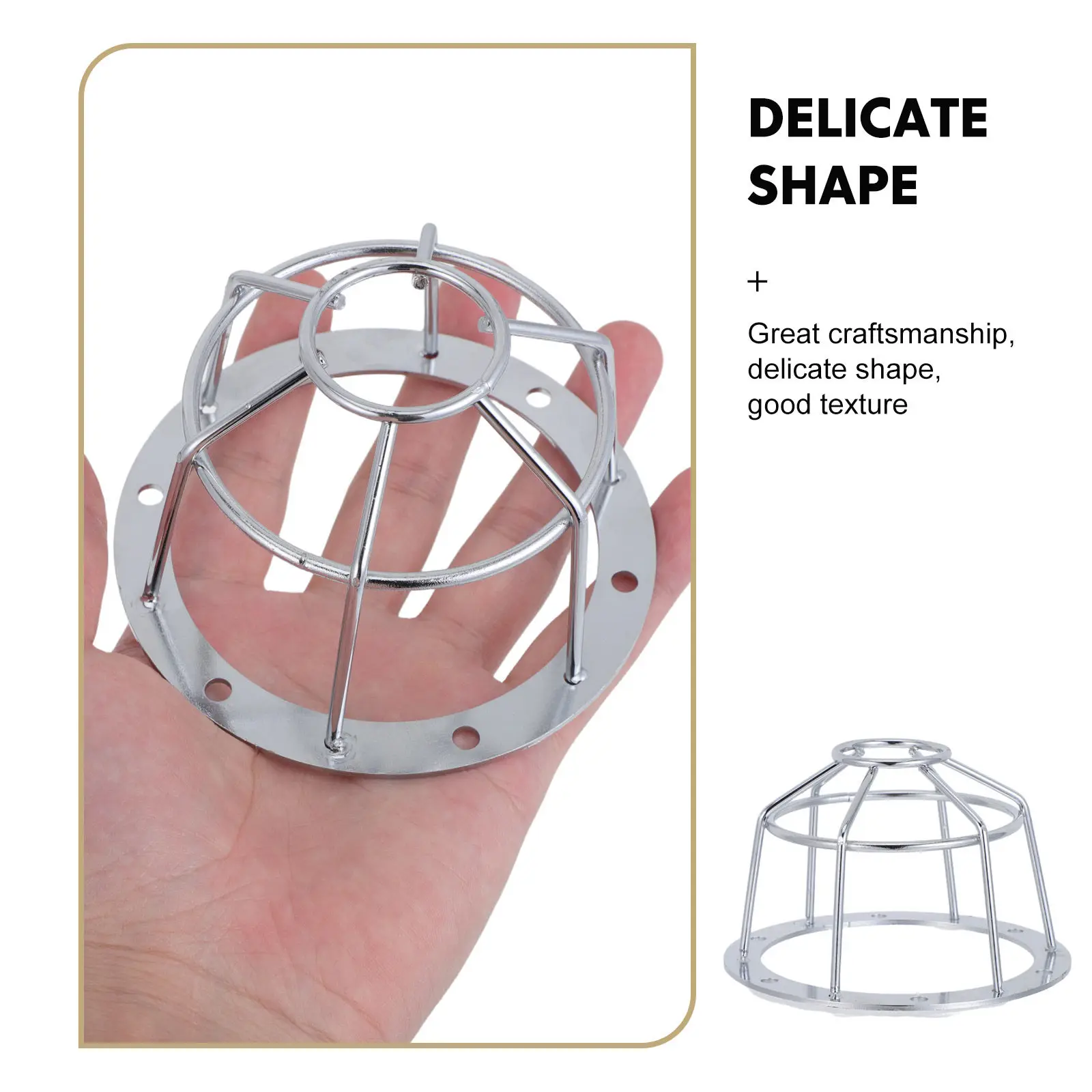 Smoke Cover 75Mm Metal Explosion Proof Mesh Protective Cage Collision Resistant Fire Alarm Sensor Shield Safety Cover