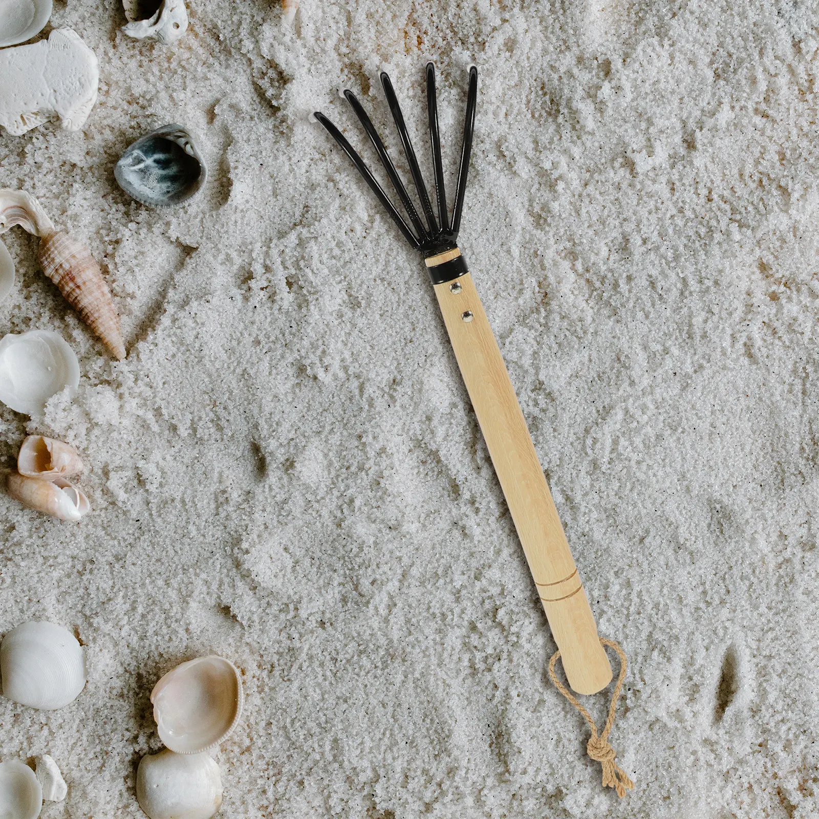 5 Tine Hand Rake Wo…