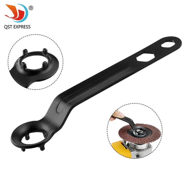 1PC Four-Claw Angle Grinder Wrench Grinder Adjustment Accessories Angle Grinder Saw Blade Disassembly Tool