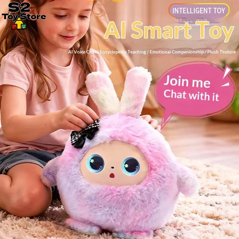 AI教育用ぬいぐるみロボットおもちゃ、多言語学習機能付きインタラクティブな会話パートナー、子供向けスマートコンパニオンギフト