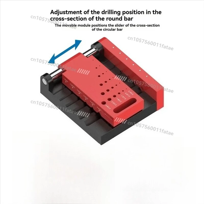 

Модель Хобби Аксессуары Инструменты DIY, A74E Круглый стержень Центр Буровое приспособление Буровой позиционер