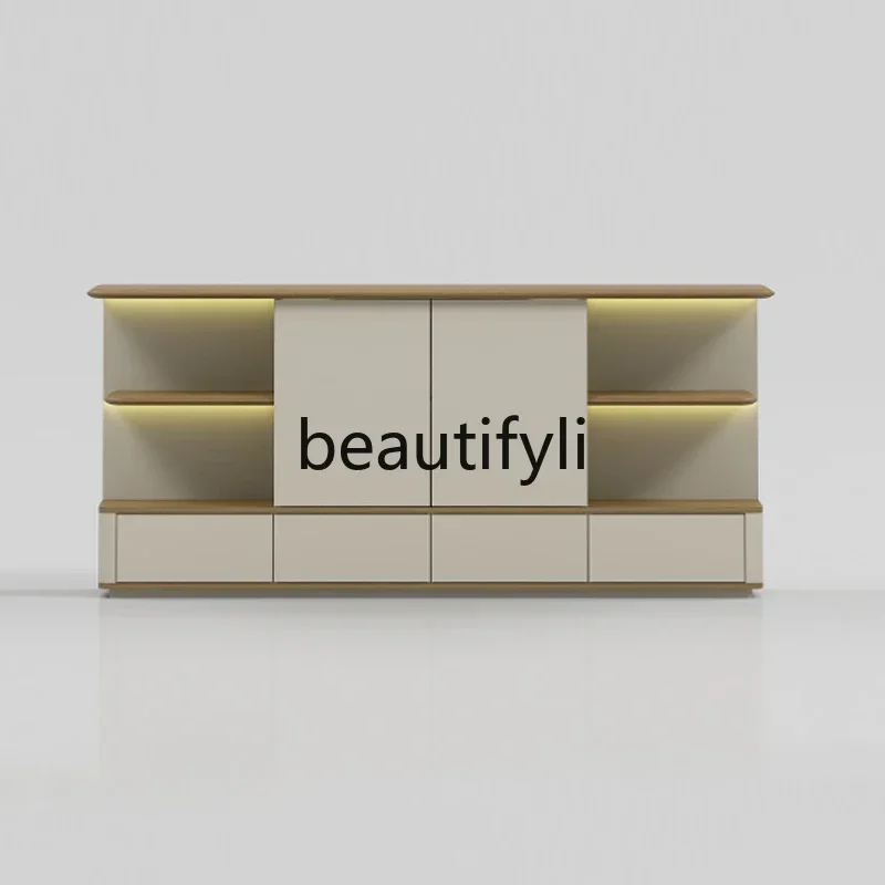 

A15 High-end file cabinet Fashion modern tea cabinet Company office storage partition cabinet