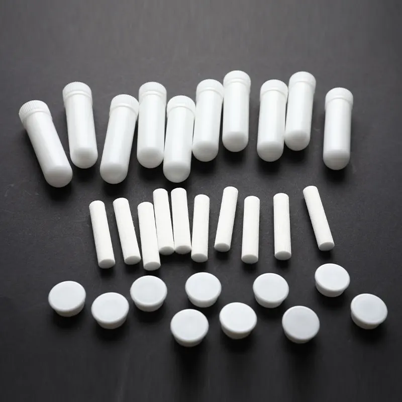 10Pcs Inhaler Stick Essential Oil Aromatherapy White Nasal Inhaler Tubes Empty-New