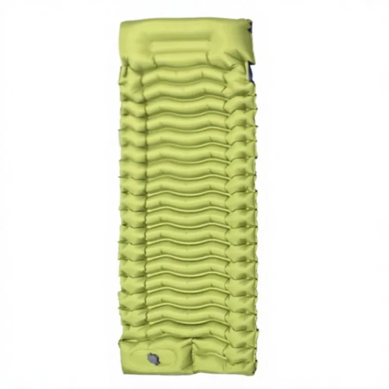 Cross-border Thickened Inflatable Mattress Portable Camping Foldable Outdoor Foot Pedal Air Cushion Tent Sleeping Fast Delivery