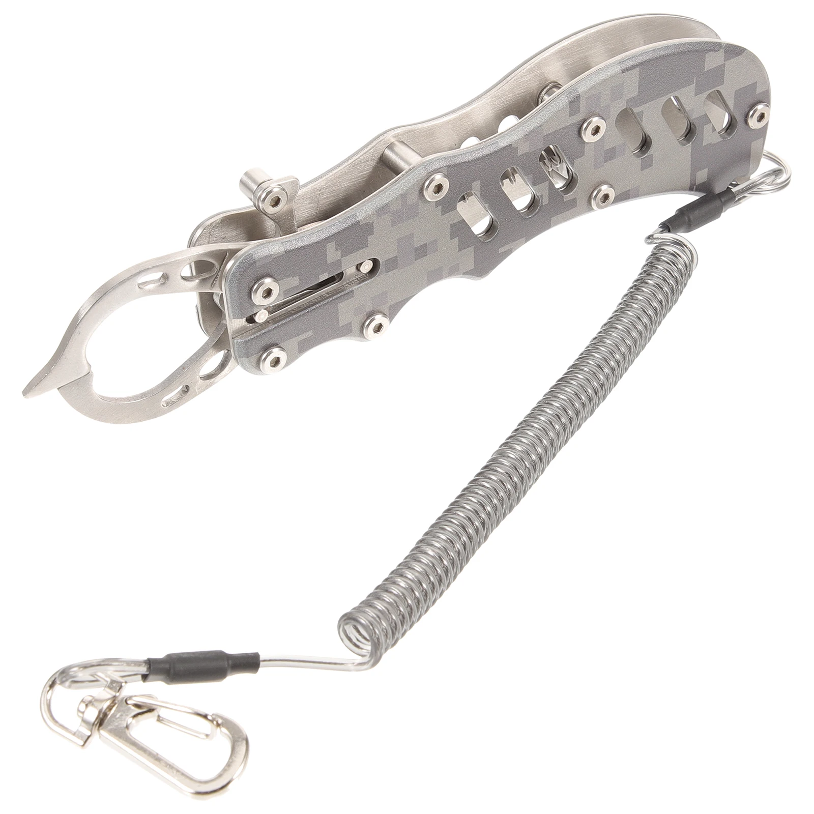 

1pcs Camouflage Fish Controller Stainless Steel Fishing Plier Multifunctional Tool Bait Compact Durable Scissors