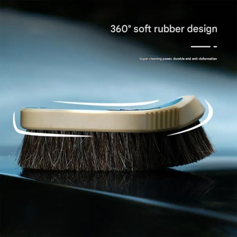 فرشاة تفصيل جديدة كثيفة للسيارات لعام 2025 للقطاعات الضيقة، تتضمن حقيبة تخزين لخطة الشعر الناعمة #5