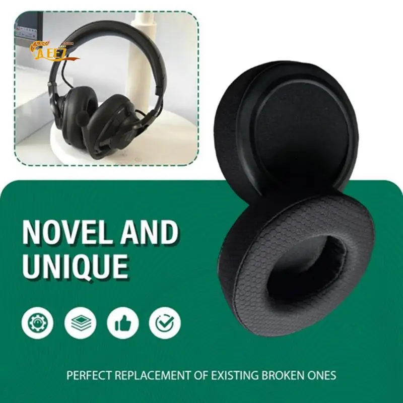 AEE7-Replacement Ear Pads For Edifier G30S/G4 PRO Headphones Mesh Fabric Earpads Cushion Covers Earmuffs Sponge Repair Parts