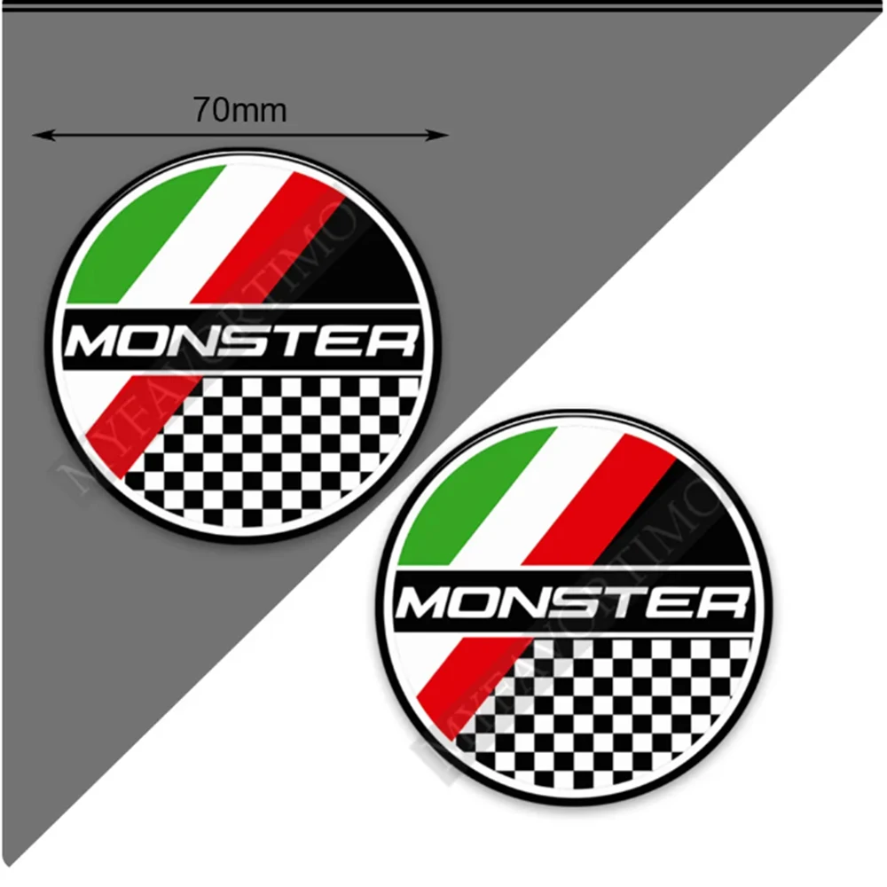 For Ducati Monster 1200 S R 1200S Motorcycle Stickers Decals Gas Fuel Oil Kit Knee Protection TankPad Tank Pad Grips