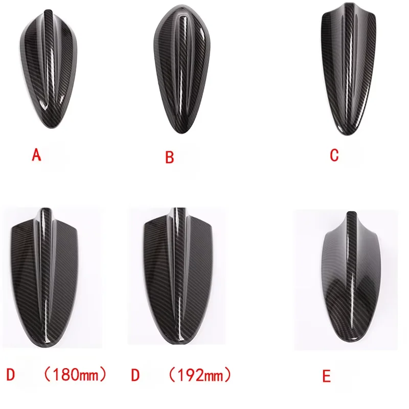 Car Shark Fin Antenna Cover For BMW M2 M3 M4 1 2 3 4 5 7 Series X1 X3 F22 F30 F34 F80 F32 F36 F82 G11 G20 G12 G30 Carbon Fiber