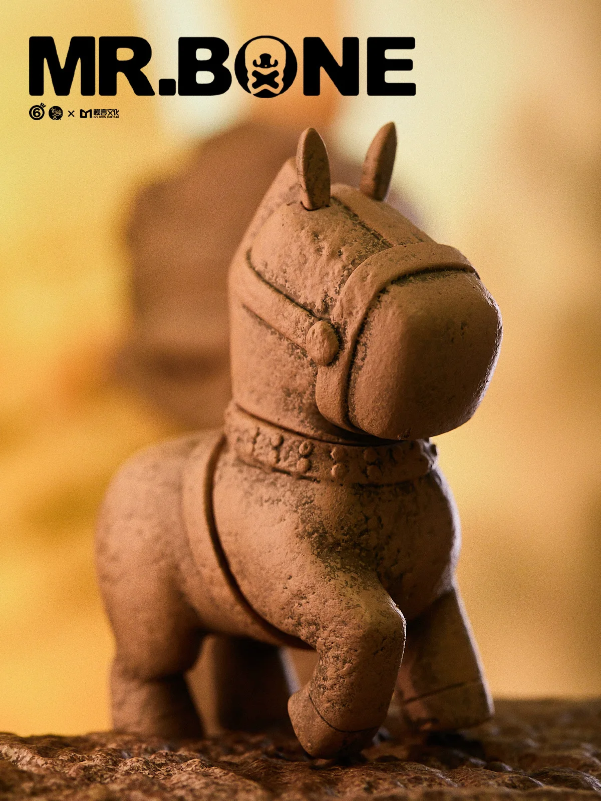 Mr.BONE Terracotta Warriors Limited Edition Modell Actionfigur Dummy Actionfigur 3D-gedrucktes bewegliches Sammlerspielzeug Geschenk