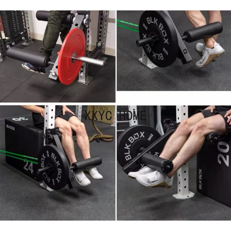 Leg muscle group training fitness equipment squat rack seated leg extension accessories