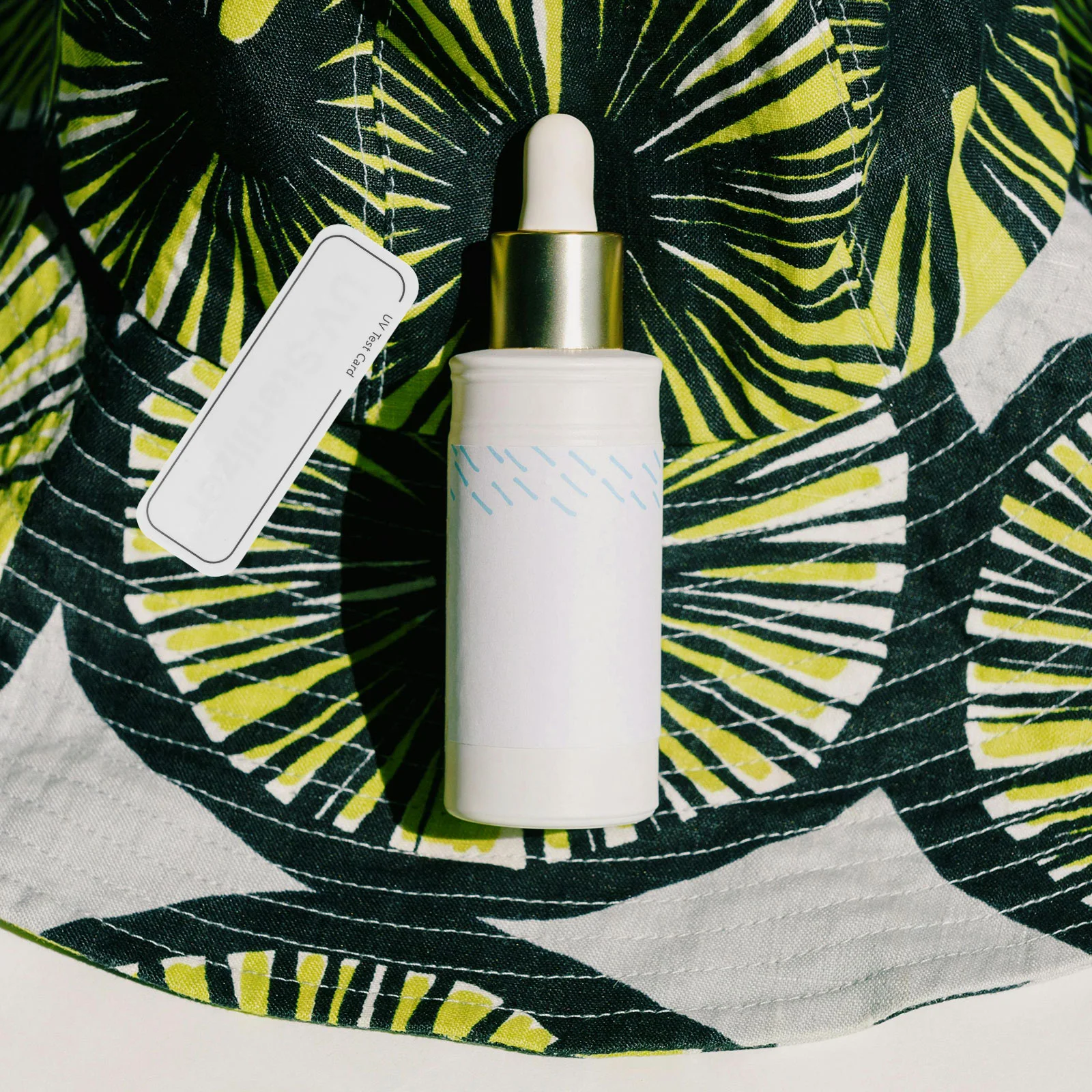 10 Pcs UV Intensity Strip Indicator Test Card Skincare Anti-UV Rays Testing Device for