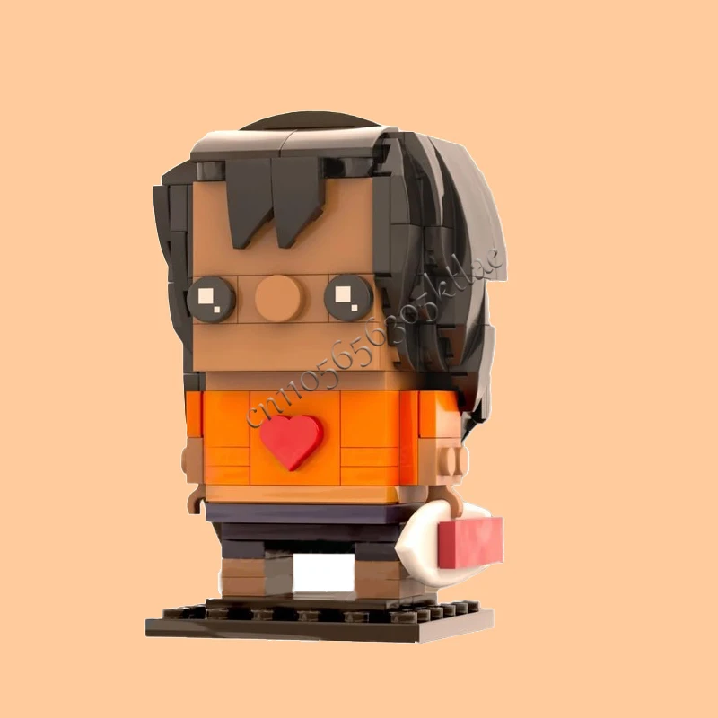 187ピース カスタマイズ可能 有名なナニ ブリックヘッドズ スティッチ セット 40674 ブリックヘッドモデル クリエイティブパズル 誕生日 漫画 アニメ フィギュア おもちゃ ギフト