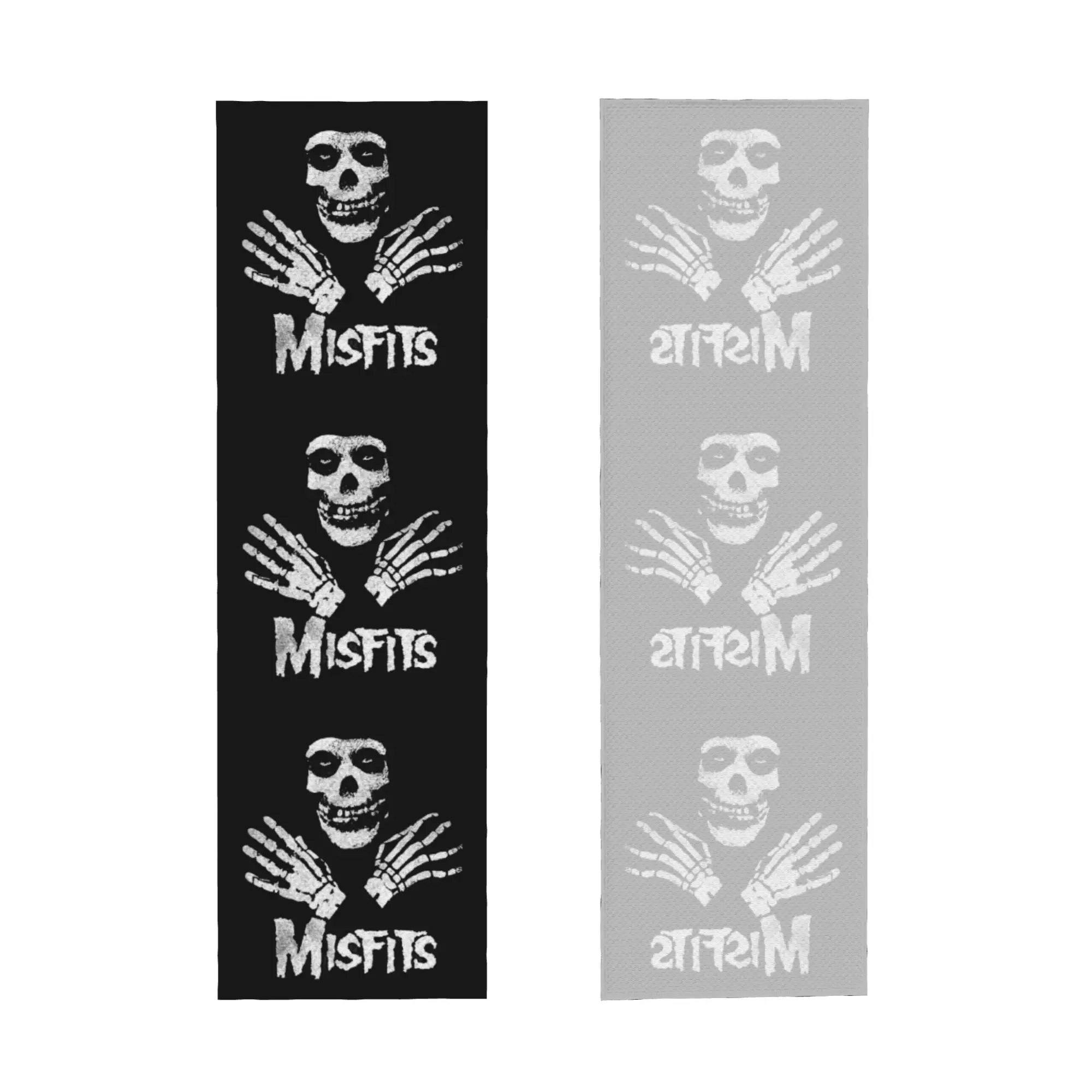Horror Punk Rock Band Misfits Cold Exercise Towel Yoga And Fitness Running Outdoor Activities Travelling Swimming Camping Towels