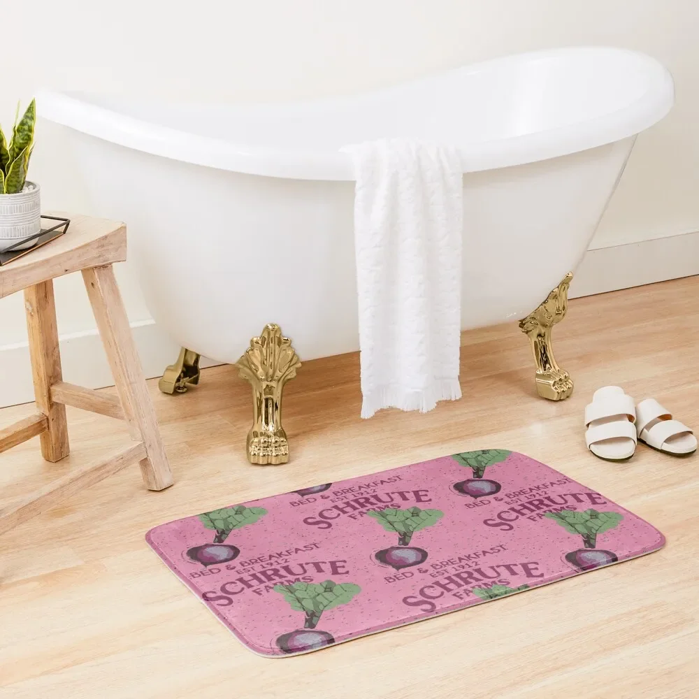

Schrute Farms' Bed and Breakfast Art - Eyesasdaggers Bath Mat Anti Slip Bath Stickers Showers Mat