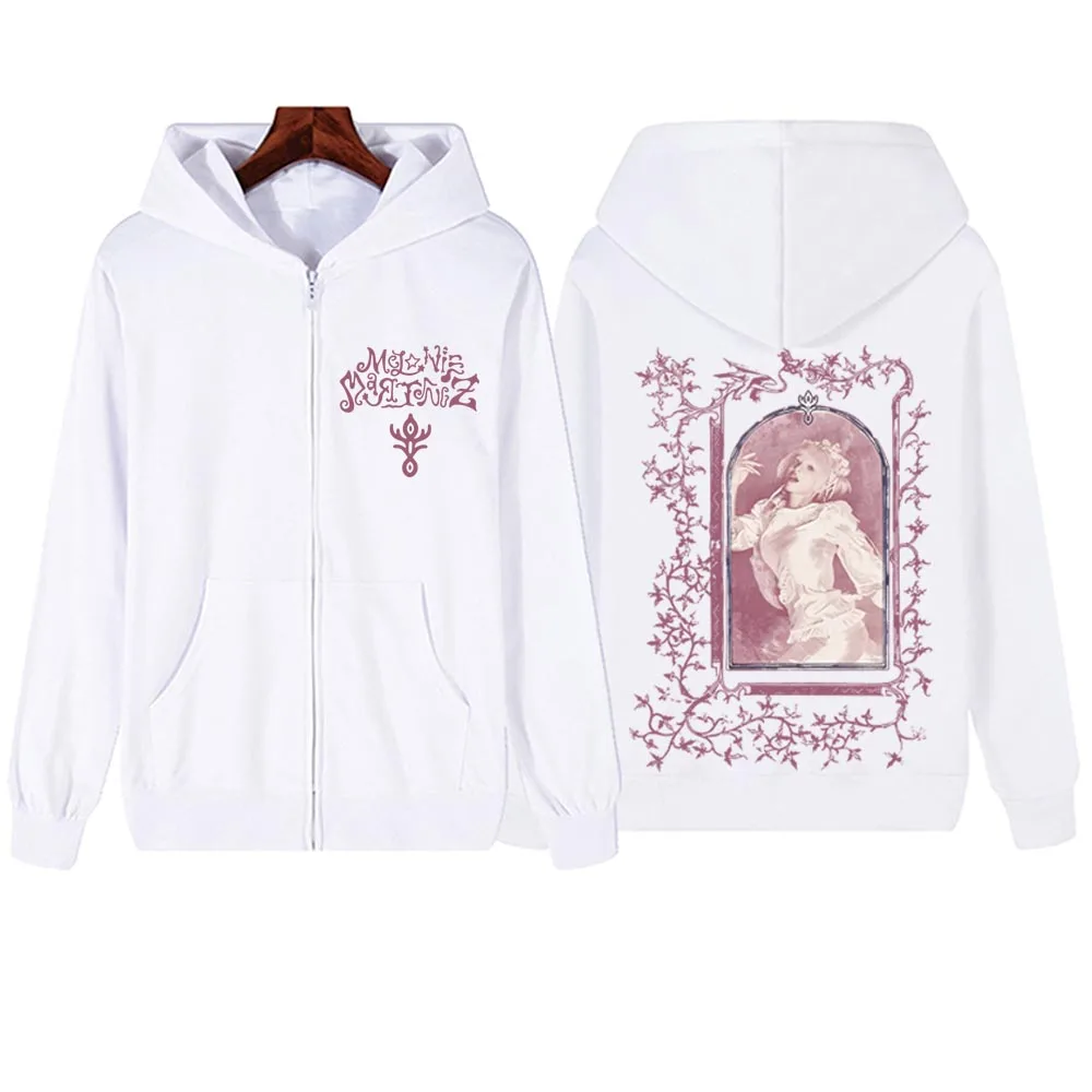 2026 Album Hades Melanie-Martinez Zipper Hoodie Man Woman Harajuku Pullover Tops Long Sleeve Streetwear Sweatshirt