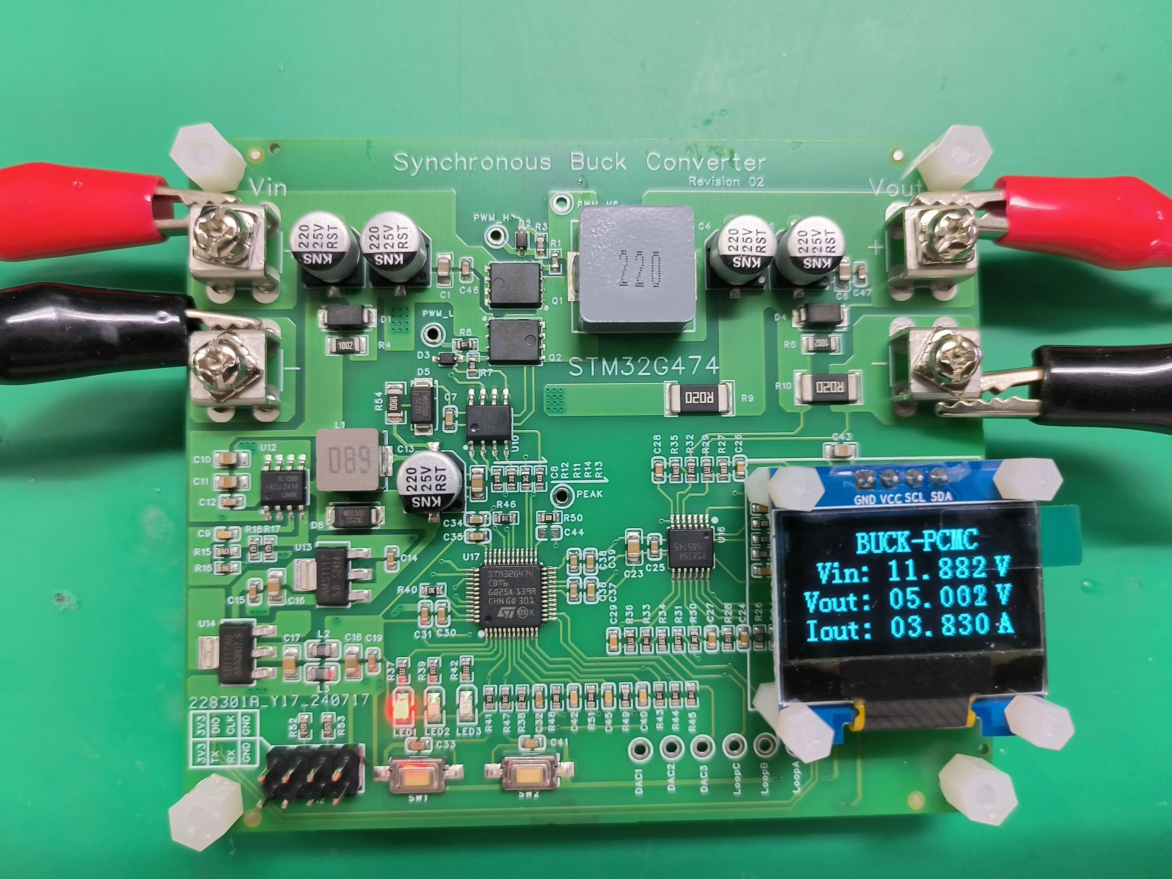 STM32G474 Digital Control Synchronous Buck STM32 Digital Power HAL Library Functions Fully Digital Power Supply