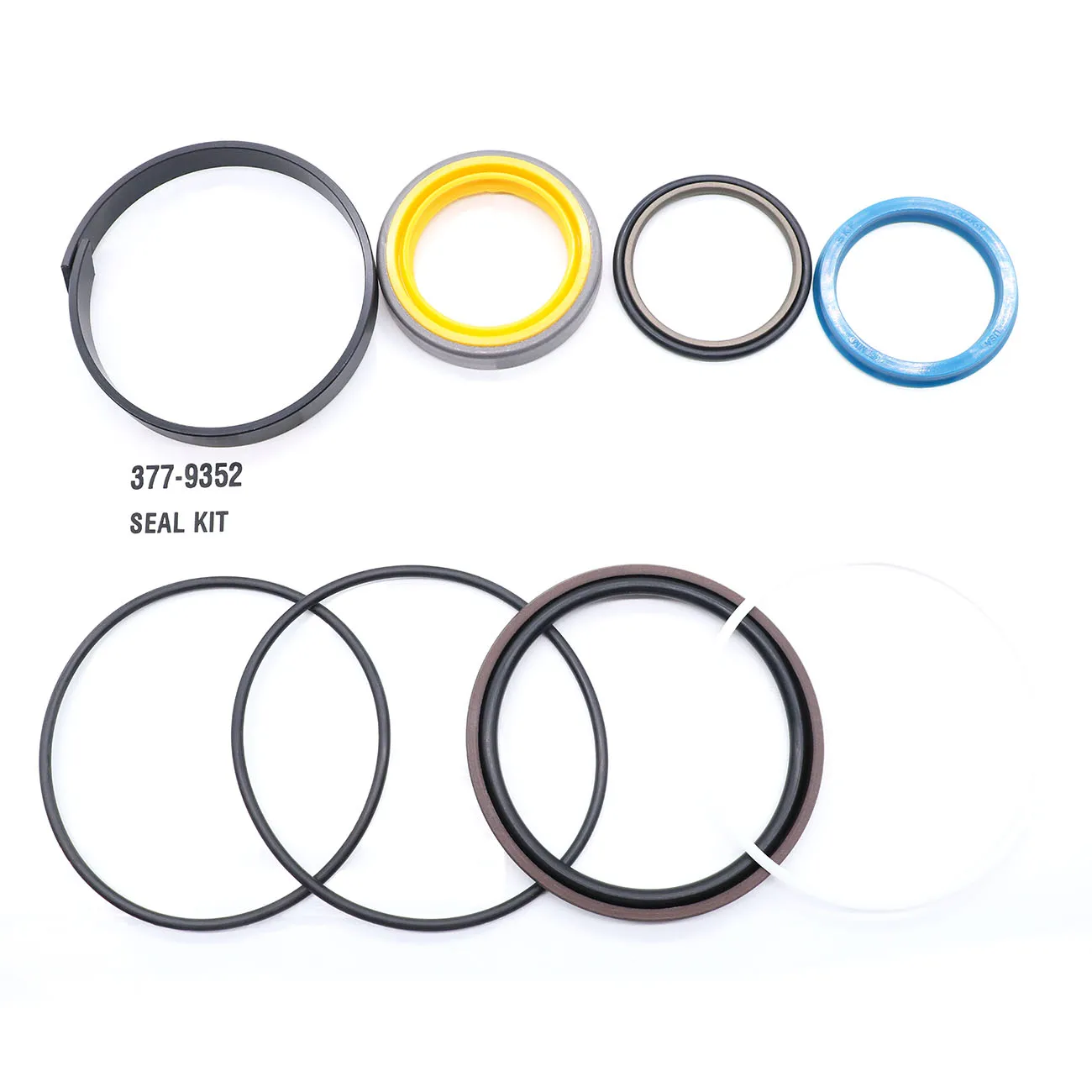 Hydraulic Seal Kits 377-9352 3779352 Cylinder Seal Kit for CAT Backhoe Loader Models 3430E 430F for Backhoe