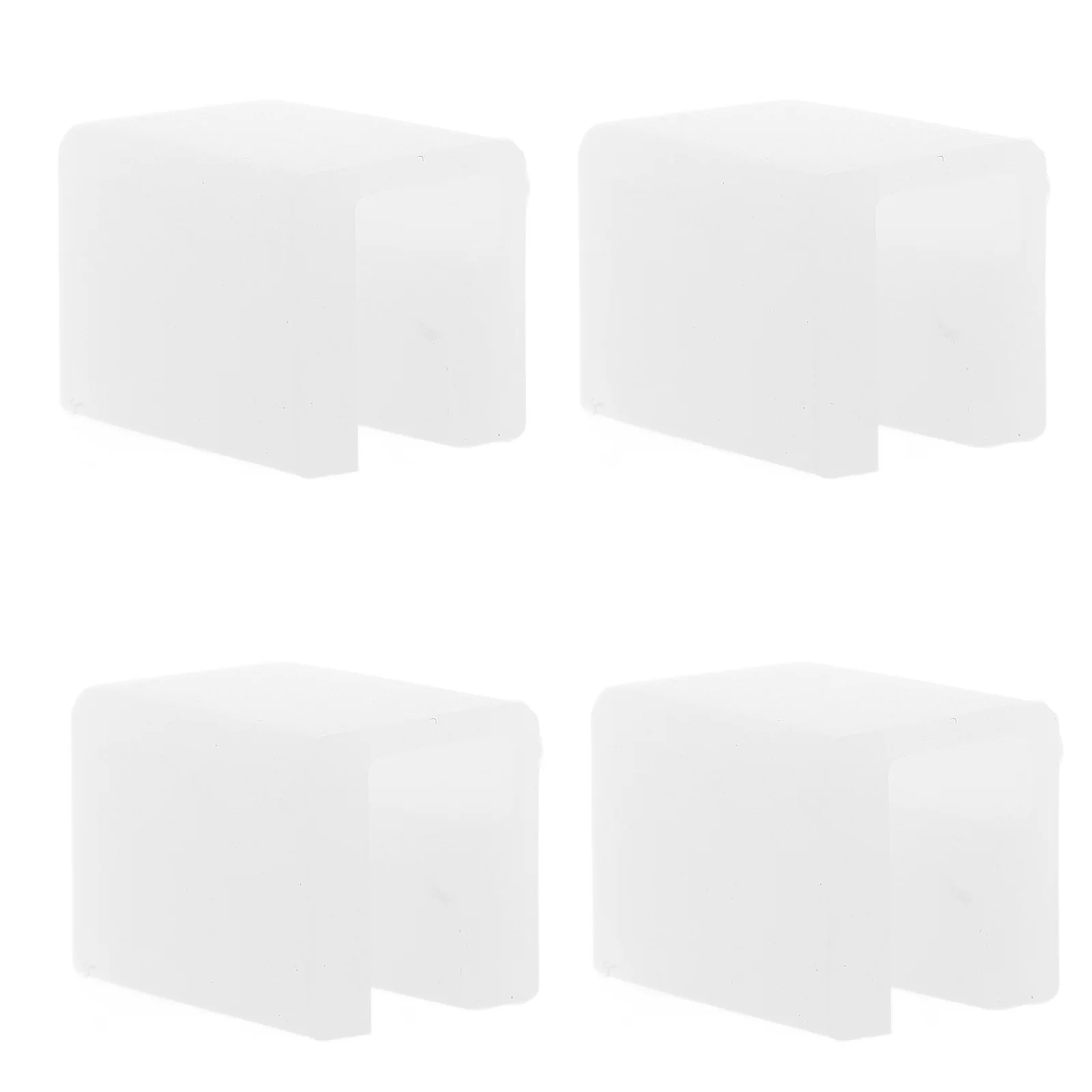 

4Pcs Clear Silicone Corner Guards for Childproofing Drawers and Cabinets Shape Bumpers Baby Proofing Edge Protectors Home