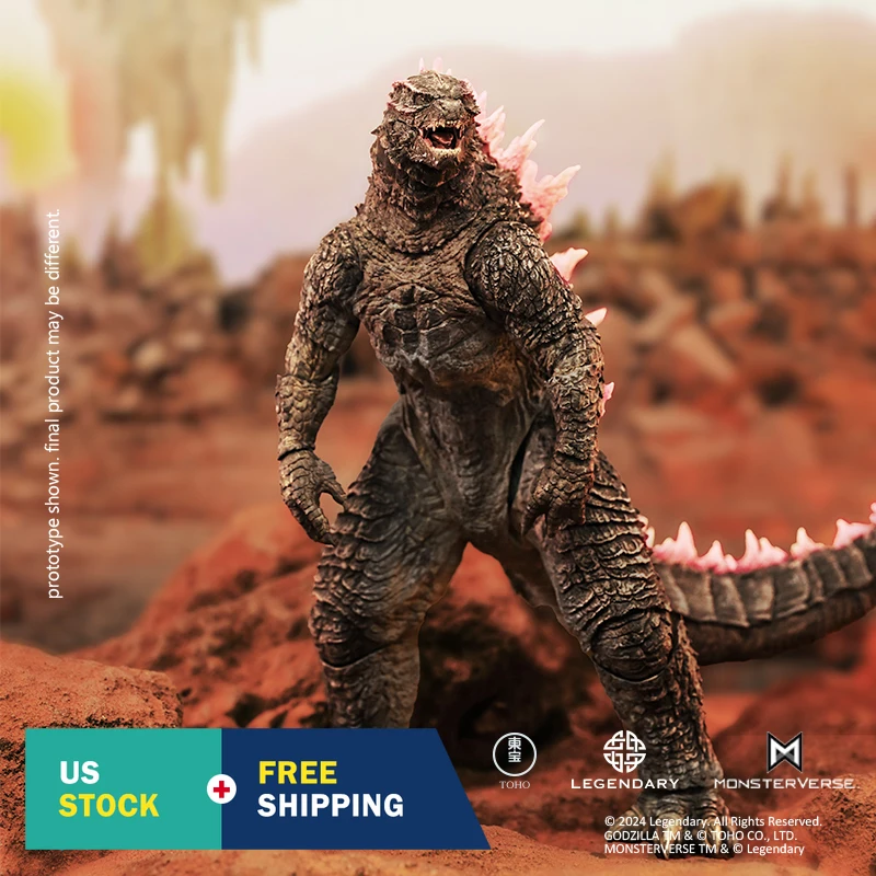 

[Ship from US]HiPlay Hiya Toys Godzilla vs. Kong: The New Empire Godzilla Evolved Ver. EBG0412 Action Figure